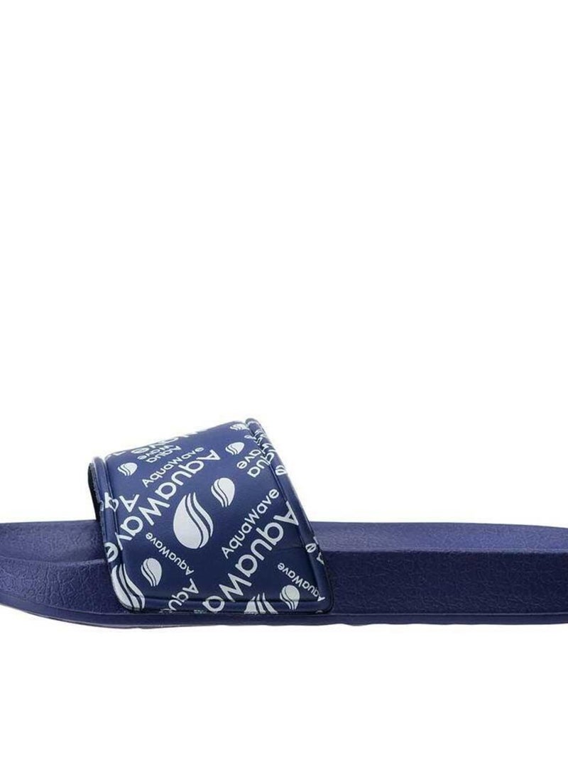 Claquettes miri - aquawave Bleu Bleu marine Blanc - Kiabi