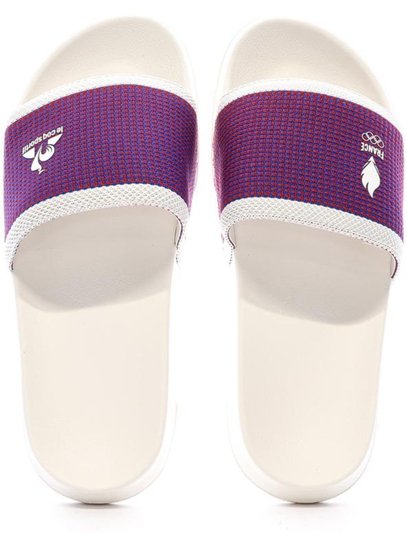 Claquettes Mixte Le Coq Sportif Blanc - Kiabi