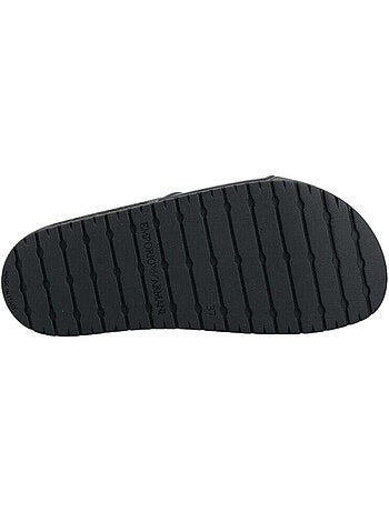 Claquettes motif/style logo - emporio armani