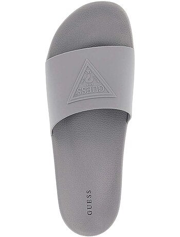 Claquettes motif/style logo - guess