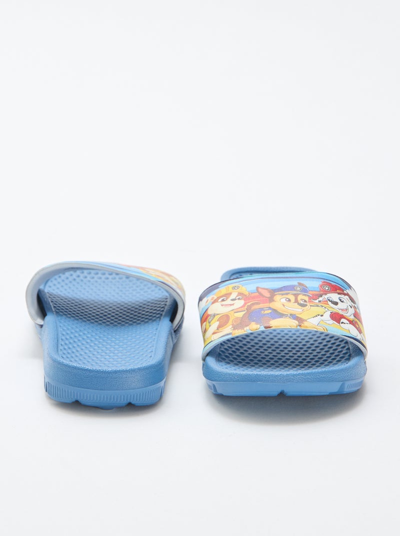 Claquettes 'Pat'Patrouille' Bleu - Kiabi