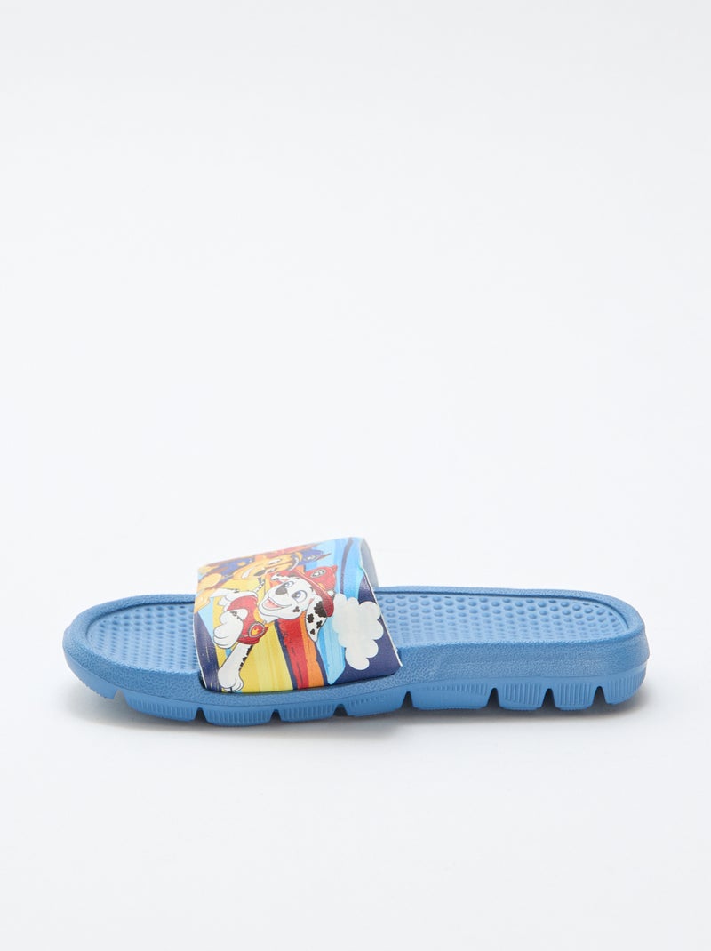 Claquettes 'Pat'Patrouille' Bleu - Kiabi