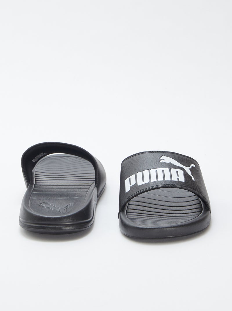 Claquettes 'Puma' noir - Kiabi