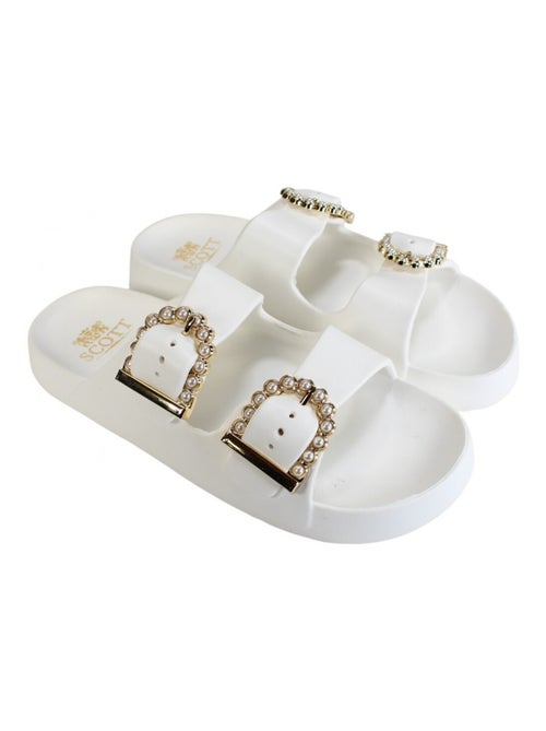 Claquettes Scott femme - Kiabi