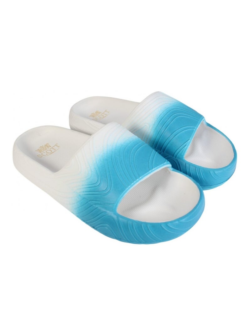 Claquettes Scott femme Bleu - Kiabi