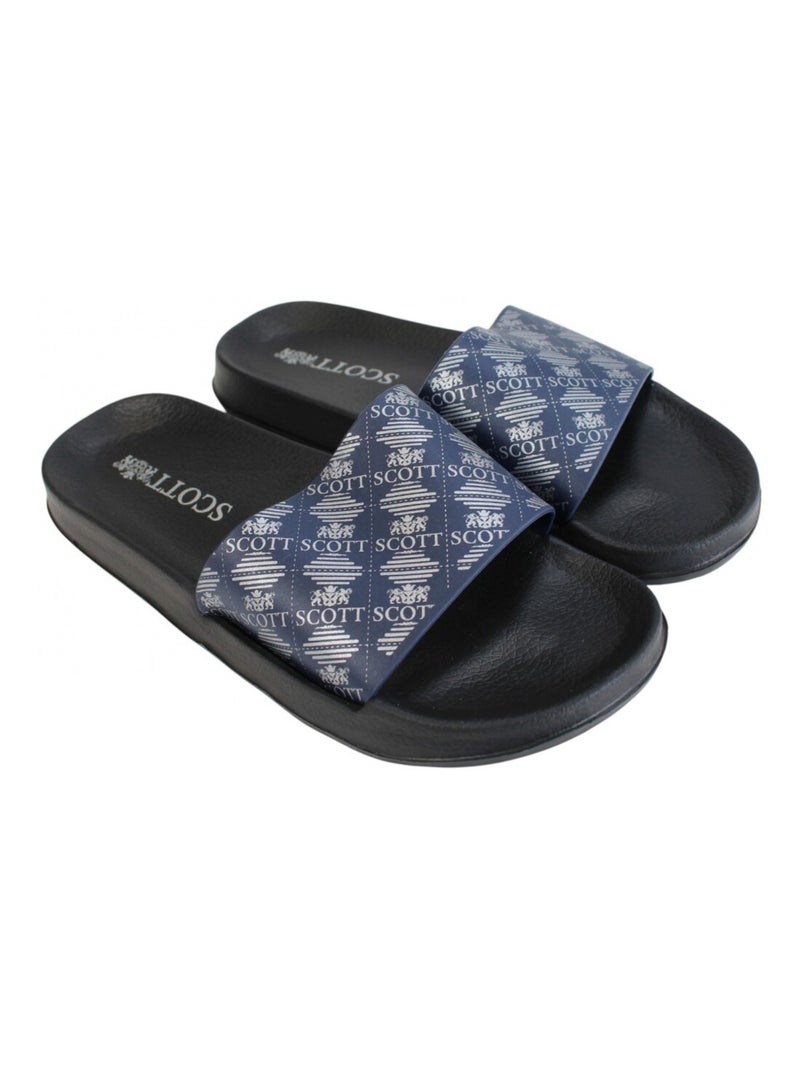 Claquettes Scott femme Bleu - Kiabi