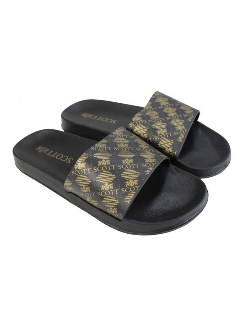 Claquettes Scott femme Doré/or - Kiabi
