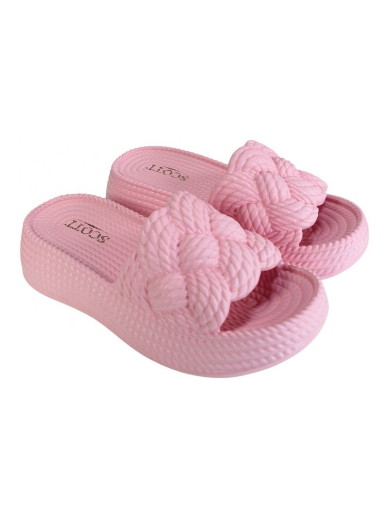 Claquettes Scott femme Rose - Kiabi