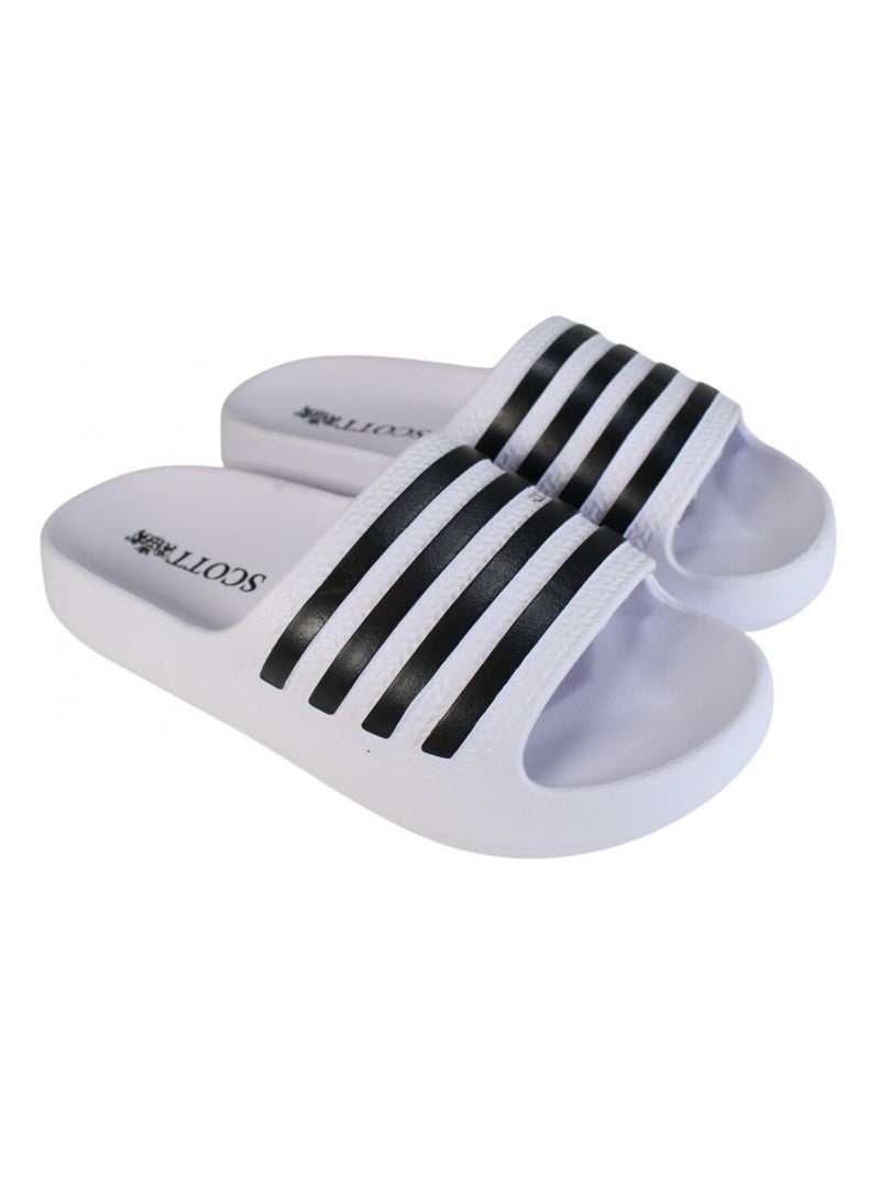 Claquettes Scott homme Blanc - Kiabi