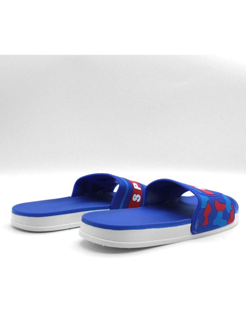 Claquettes sport Kebello Bleu - Kiabi