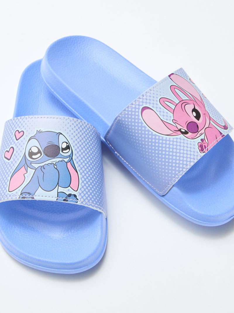 Claquettes 'Stitch' & 'Angel' 'Disney' Bleu - Kiabi
