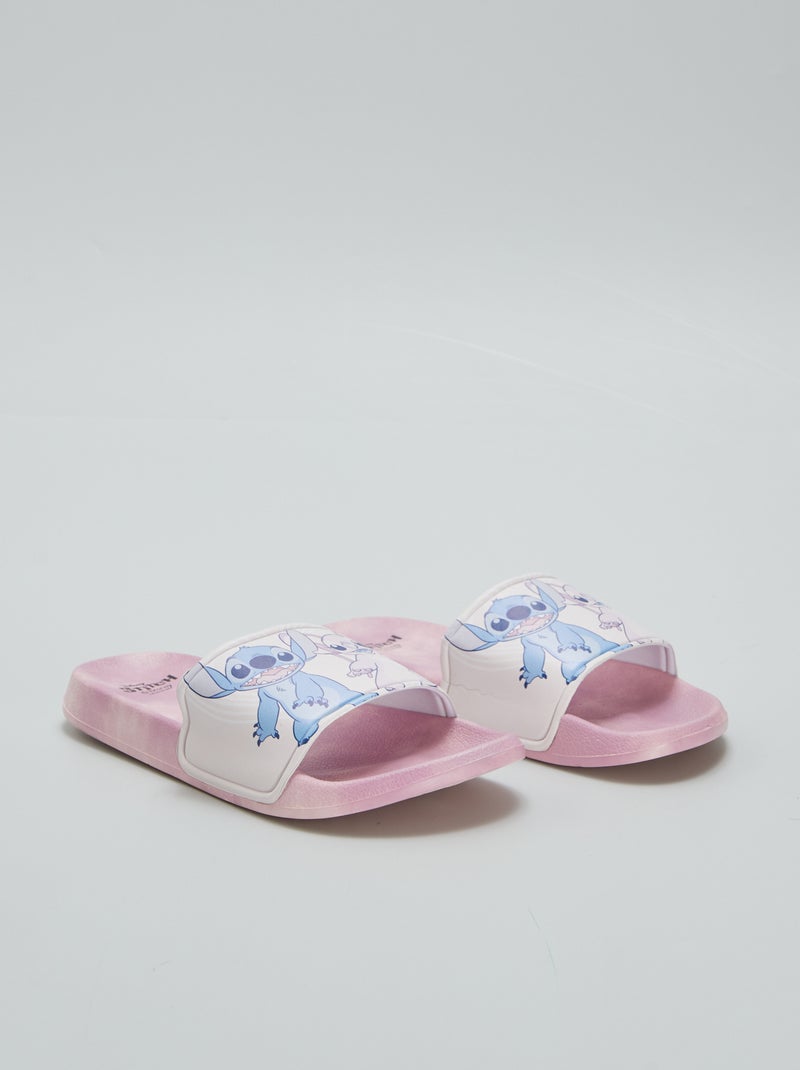Claquettes 'Stitch' Rose - Kiabi