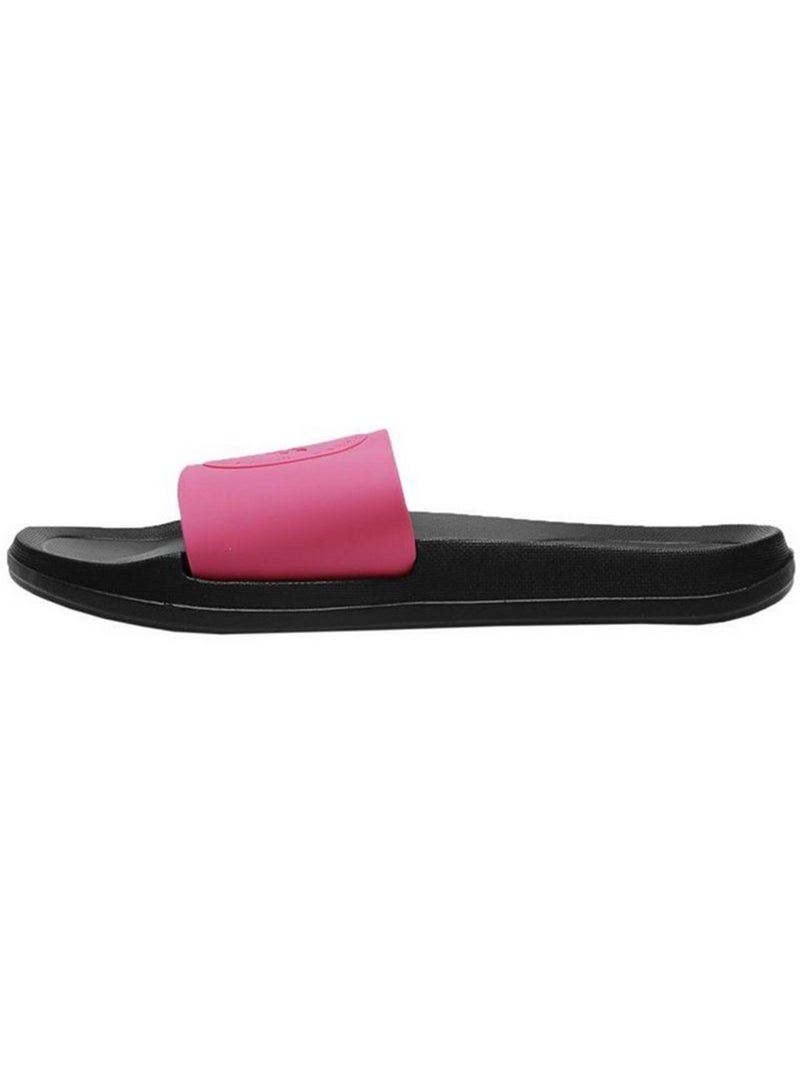 Claquettes style logo f045a - 4f Noir Rose Noir - Kiabi