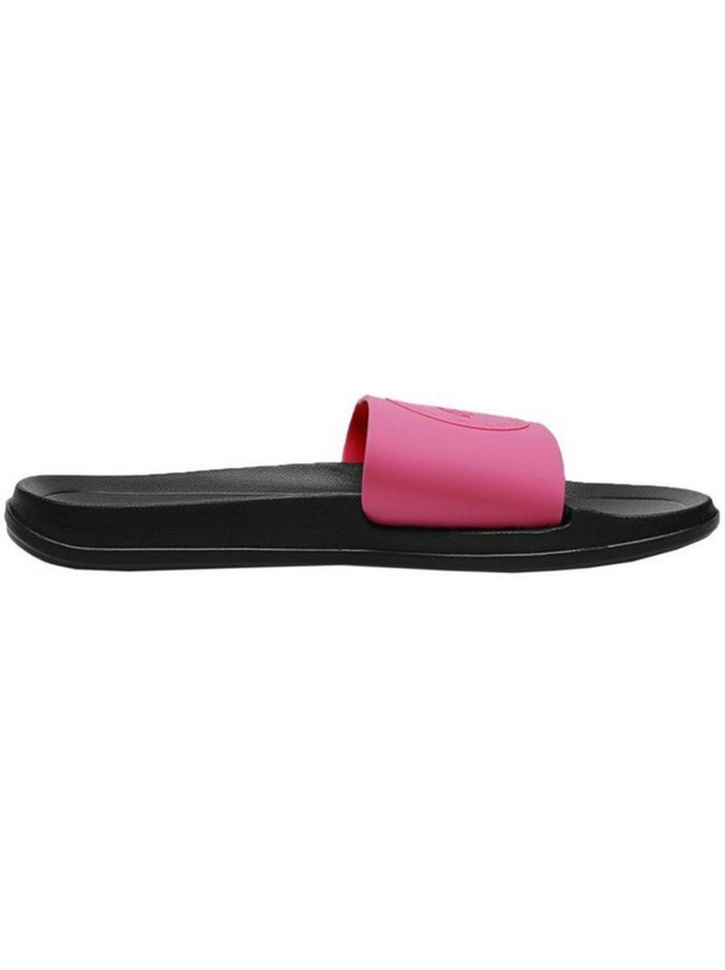 Claquettes style logo f045a - 4f Noir Rose Noir - Kiabi