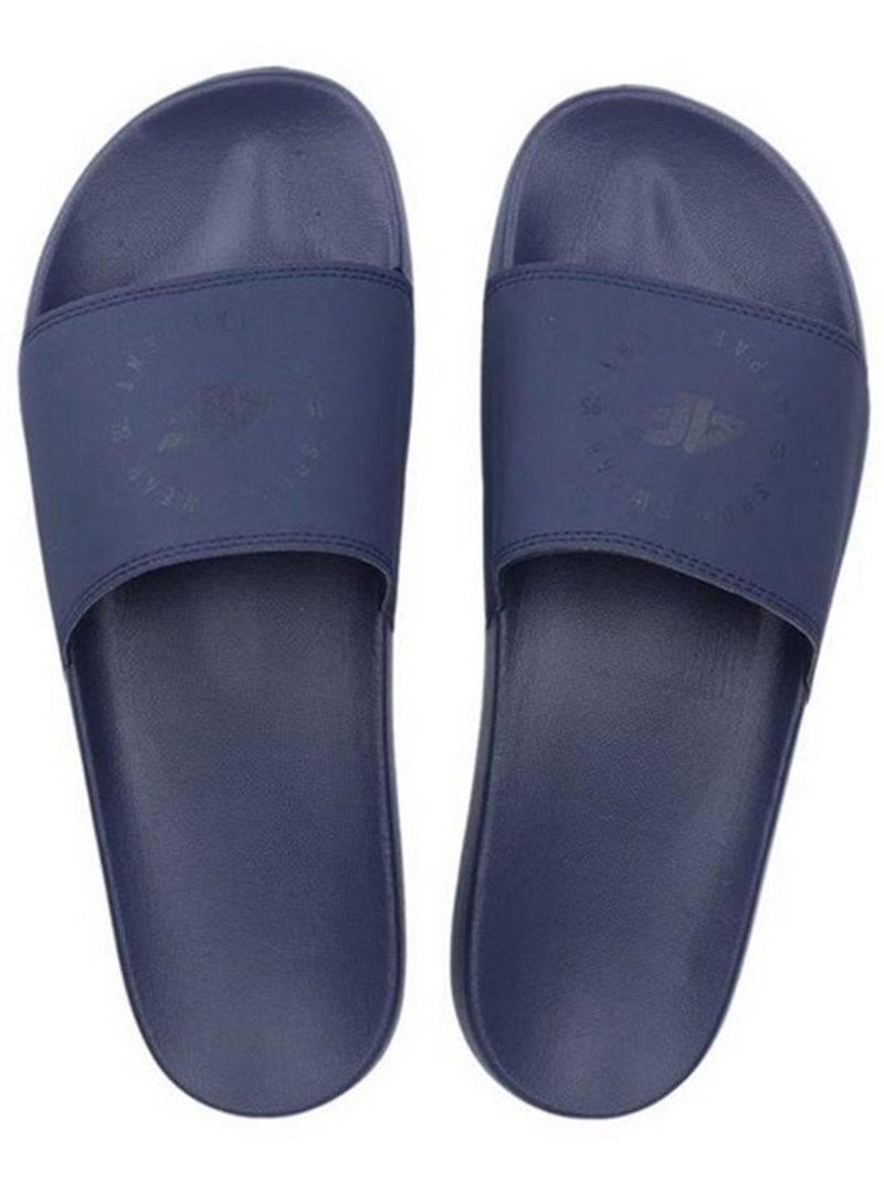 Claquettes style logo m046a - 4f Bleu marine - Kiabi