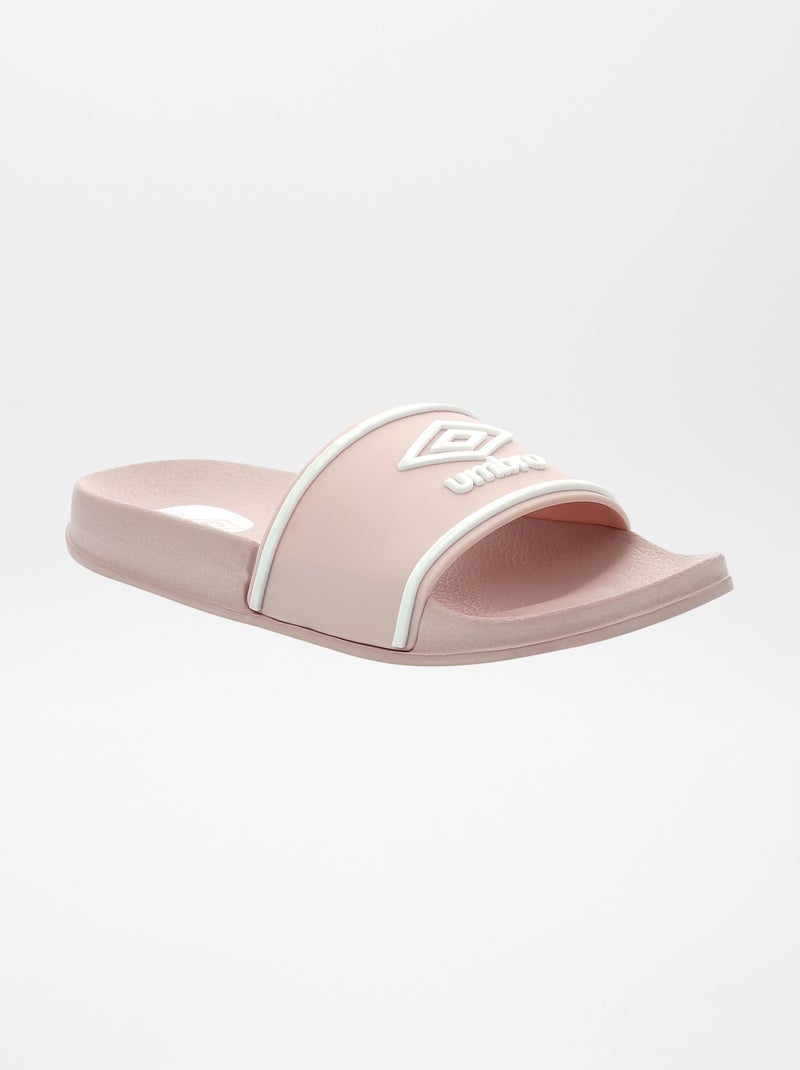 Claquettes 'Umbro' Rose - Kiabi