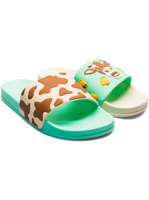 Claquettes Vaches & Cloches - Kiabi Claquettes Vaches & Cloches - Kiabi