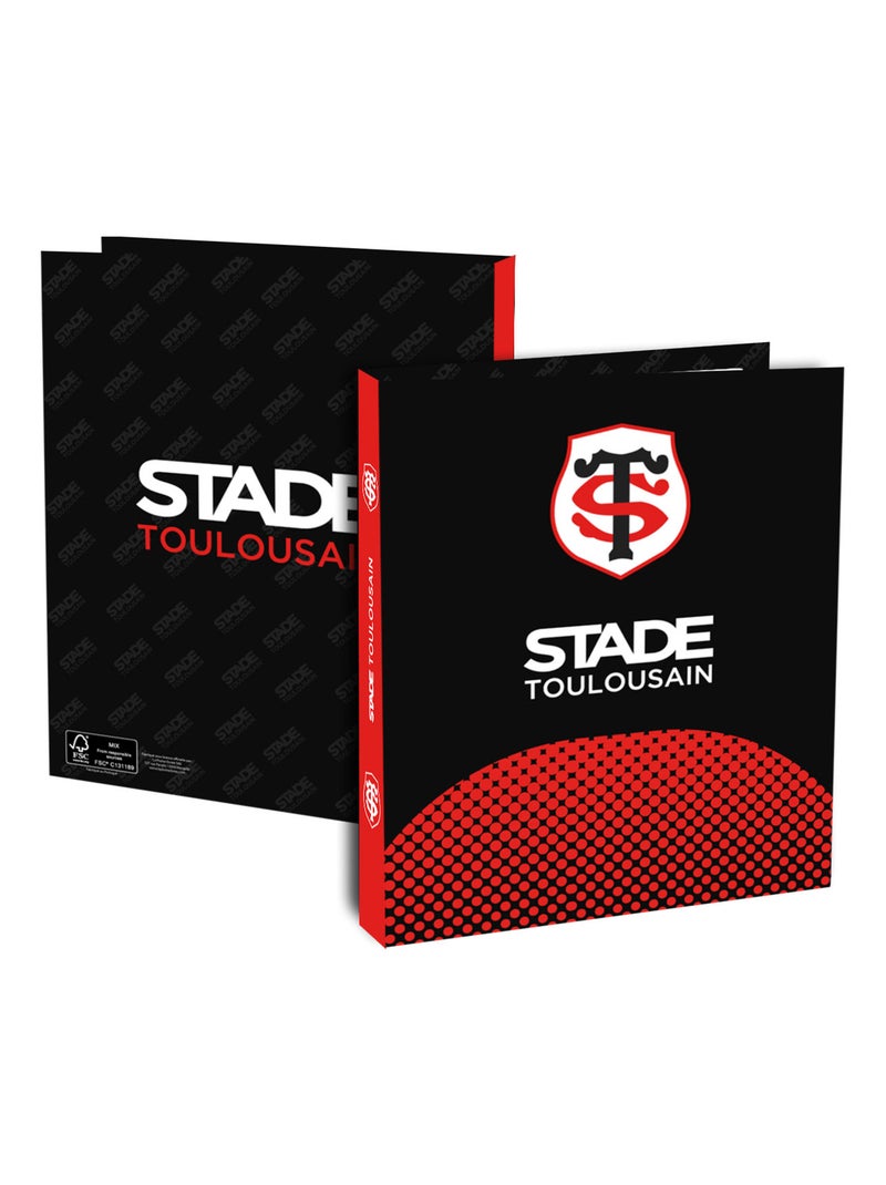 Classeur scolaire A4 Toulouse - Collection officielle Stade Toulousain Rugby Multicolore - Kiabi
