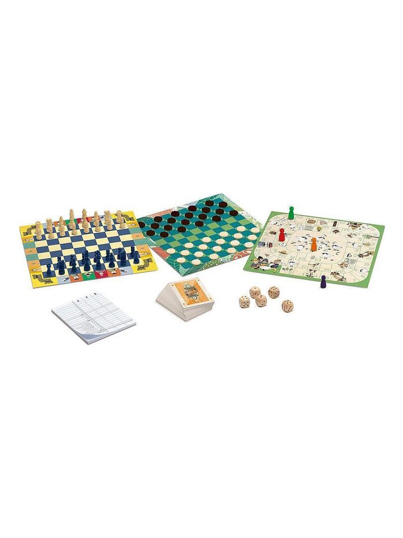 Mallette de 100 jeux en bois Zig Zag classic | King Jouet Suisse - Jeux Mallette de 100 jeux en bois Zig Zag classic | King Jouet Suisse - Jeux