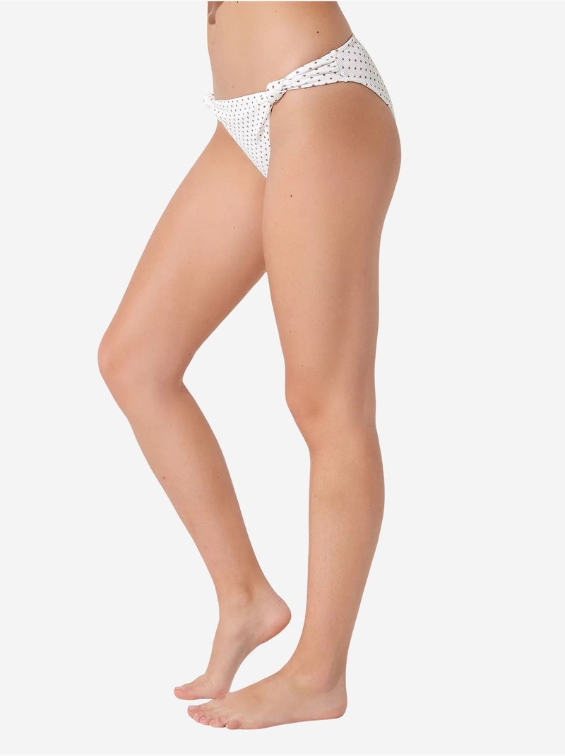 Claudia bas de bikini côté penti Blanc cassé - Kiabi