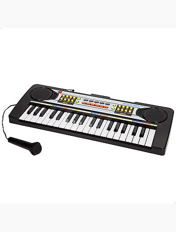 Clavier de piano électronique avec micro 37 touches pour enfants bontempi