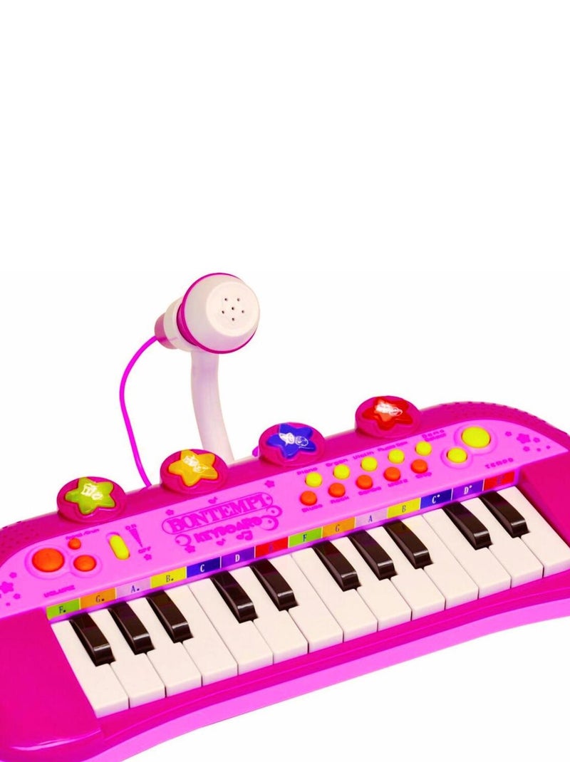 Clavier électronique 24 touches avec micro IGirl N/A - Kiabi