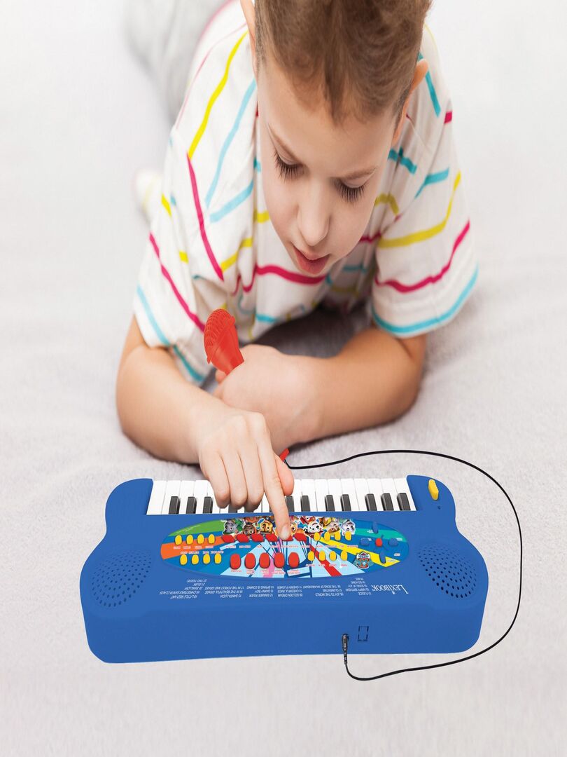 LEXIBOOK Piano électrique enfant Pat Patrouille 32 touches, micro