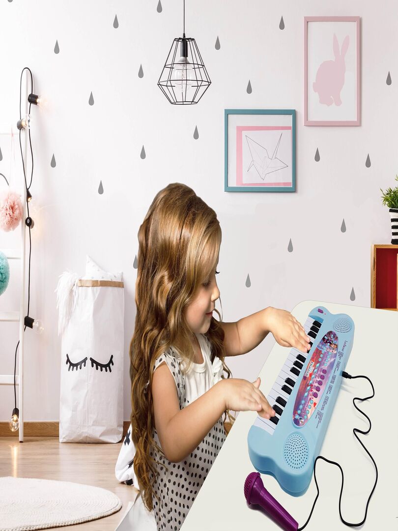 AIYAPLAY Piano Enfant, Clavier électronique Batterie 2 en 1, 32