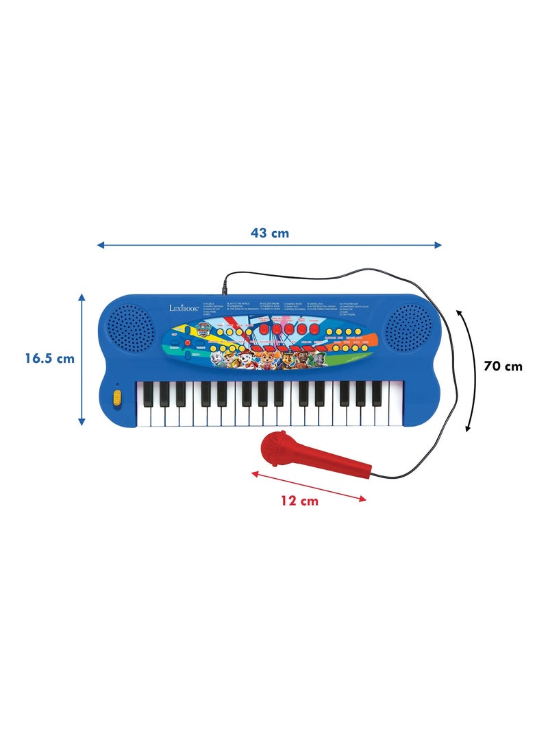 Clavier Électronique Musical avec Micro Pat Patrouille Bleu - Kiabi