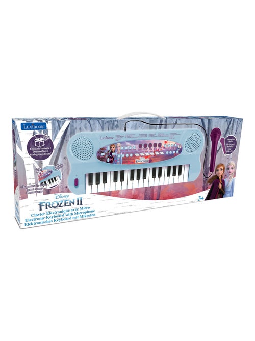 Clavier ?lectronique Musical avec Micro Reine des Neiges - Kiabi