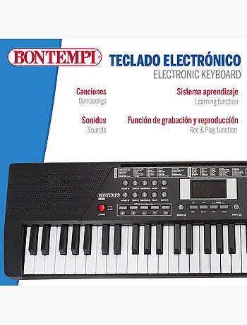Clavier numérique avec clavier 61 touches bontempi