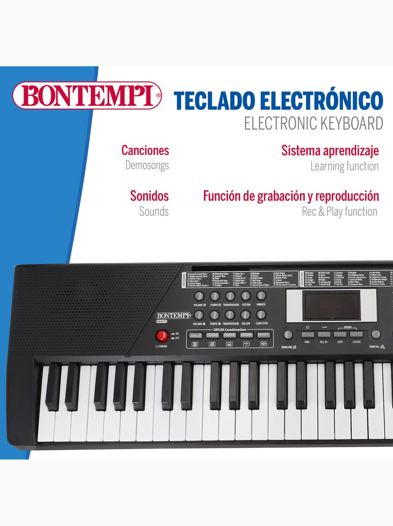 Clavier numérique avec clavier 61 touches bontempi N/A - Kiabi