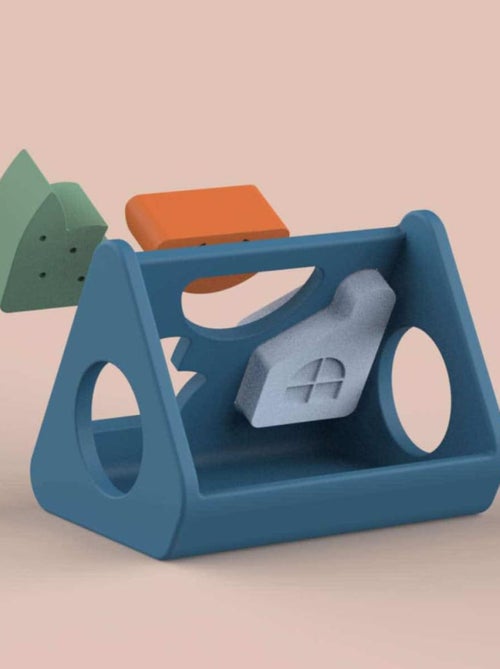 Clémence La boite à formes en Caoutchouc naturel - Kiabi