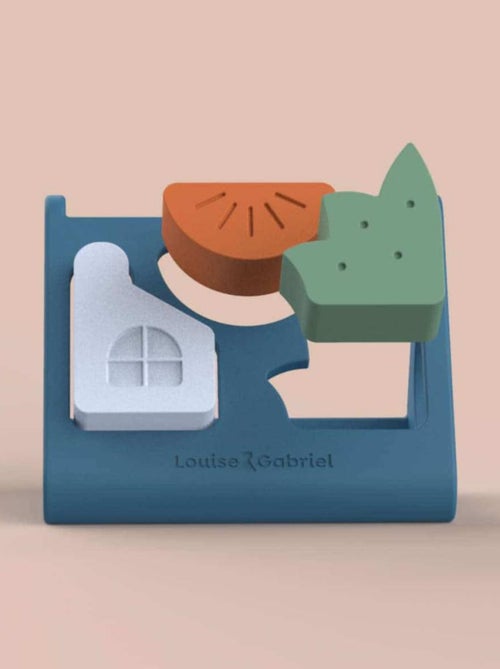 Clémence La boite à formes en Caoutchouc naturel - Kiabi