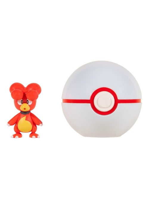 Clip'n'Go - Poké Balls Magby & Poké Ball - Kiabi