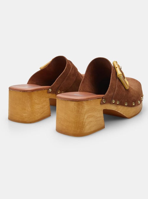 Clogs en daim BATA - Kiabi