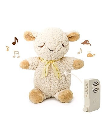 Peluche veilleuse musicale Billy le Lapin