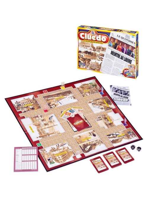 Cluedo Mystère au Louvre : Enquêtez dans Paris - Kiabi