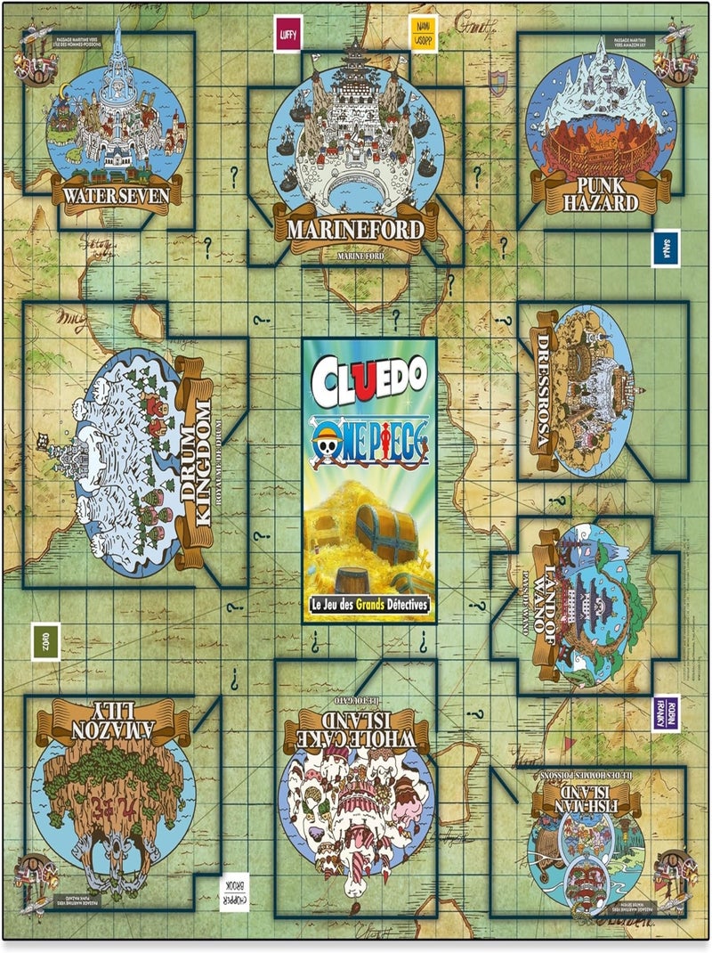 CLUEDO ONE PIECE     NOUVEAUTE Multicolore - Kiabi