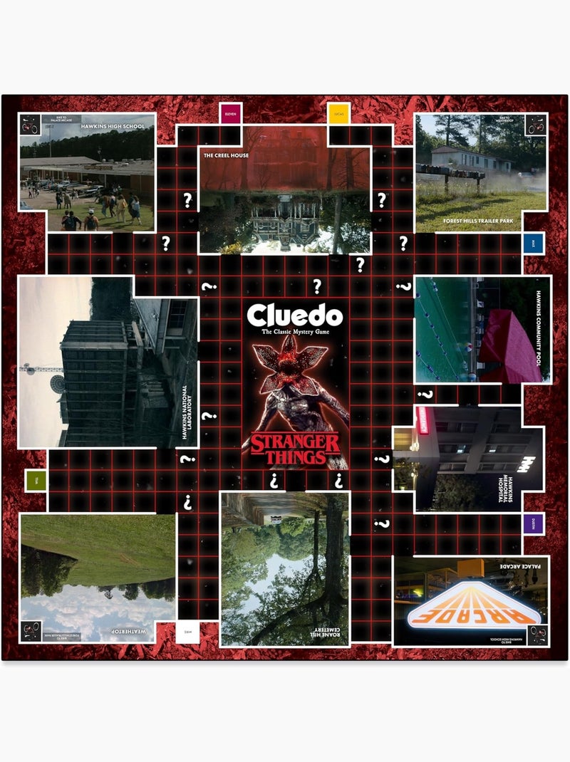 Cluedo Stranger Things - Winning Moves Multicolore - Kiabi