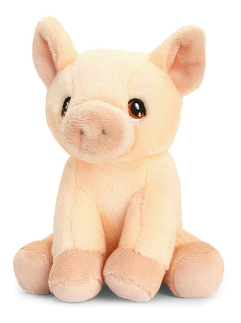 Cochon en peluche eco-responsable Rose - Kiabi