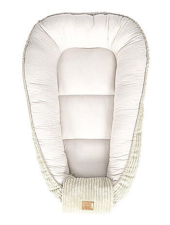 Cocon bébé avec tresse protectrice- aesthetic- VANILLE