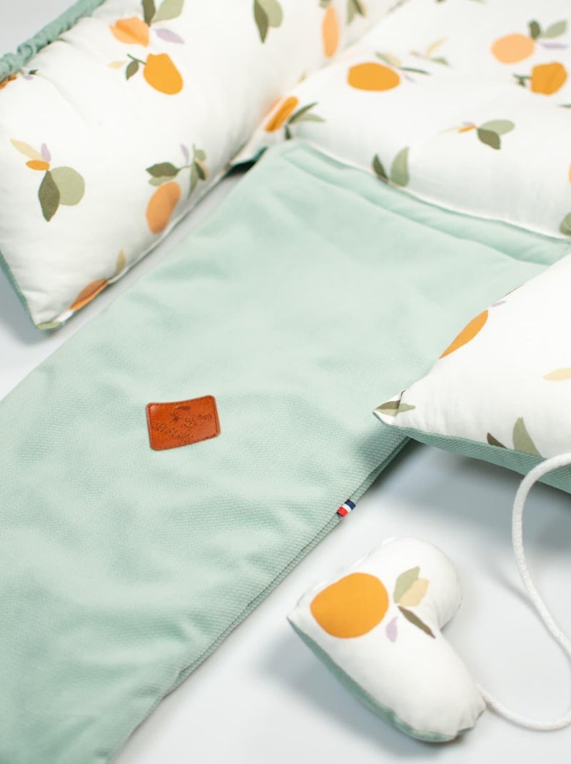 Cocon bébé matelassé nid réducteur de lit, Clem SEVIRA KIDS Multicolore - Kiabi