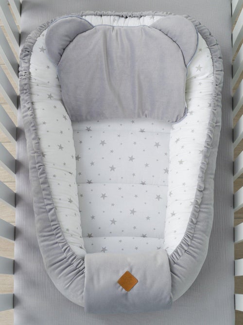 Cocon bébé matelassé velvet - nid réducteur de lit, STELLA SEVIRA KIDS - Kiabi