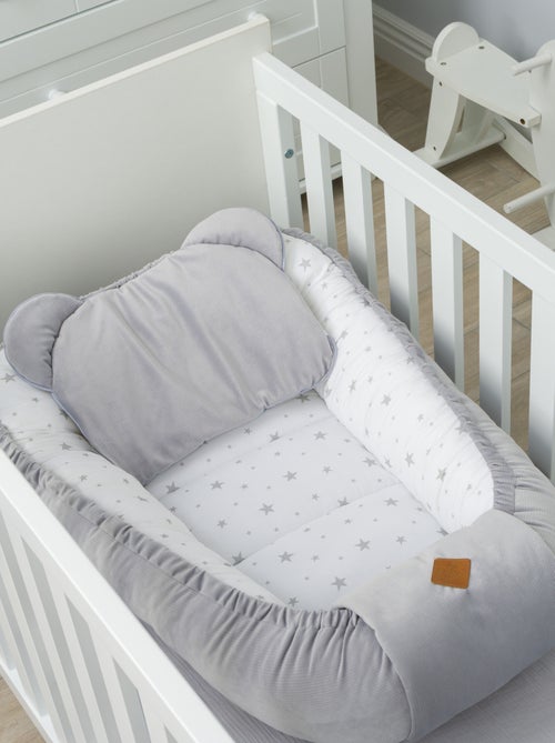 Cocon bébé matelassé velvet - nid réducteur de lit, STELLA SEVIRA KIDS - Kiabi