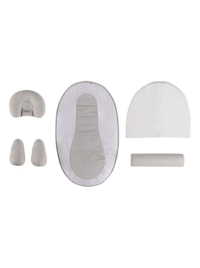 Cocon de sommeil bébé ergonomique Gris - Kiabi