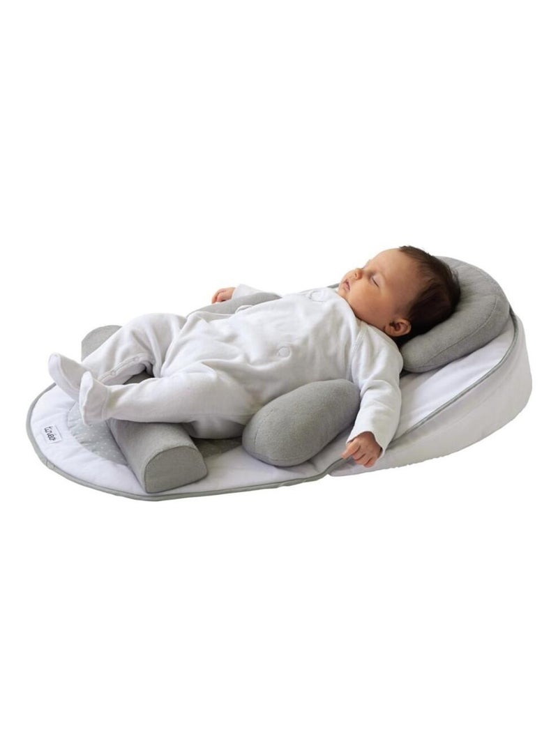 Cocon de sommeil bébé ergonomique Gris - Kiabi