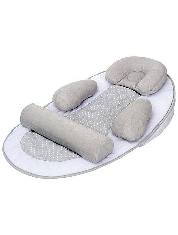 Product Couleur : gris, , ,, - Taille : TU, , ,,Habillement Bébé / Garçon 0-36 mois / Puériculture / Pour dormir Support de couchage ergonomique 'Tinéo'. - Plan incliné - Cale-tête amovible et KIABI
