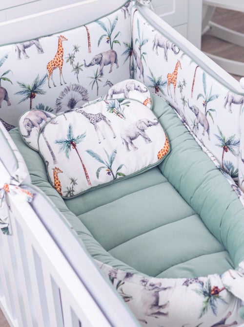 Cocon nid bébé matelassé réducteur de lit, Safari SEVIRA KIDS - Kiabi