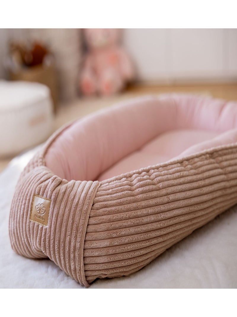 Cocon nid réducteur de lit Beige - Kiabi